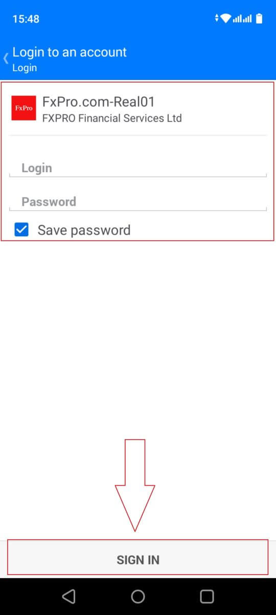 Baixe e instale o aplicativo móvel FxPro no Android e iOS