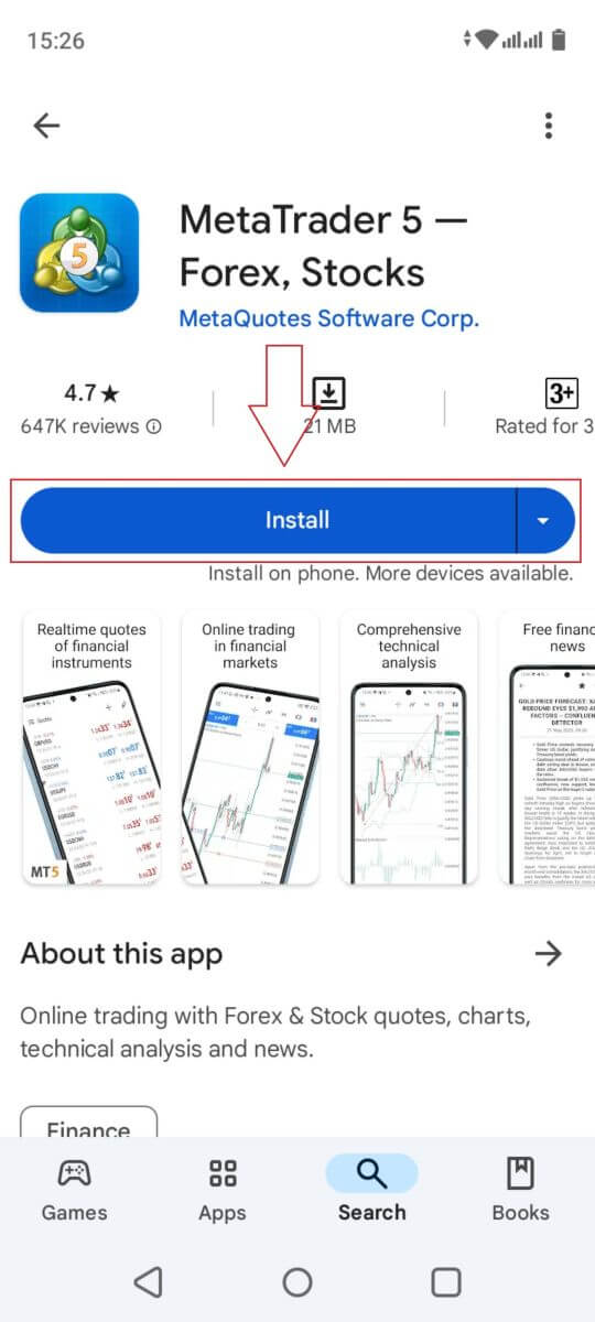 Baixe e instale o aplicativo móvel FxPro no Android e iOS