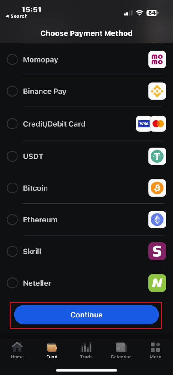 Come depositare denaro su FxPro