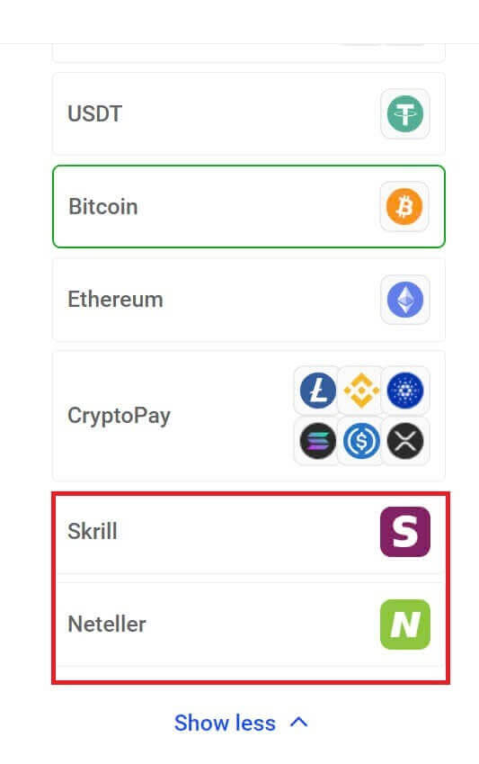 Come depositare denaro su FxPro