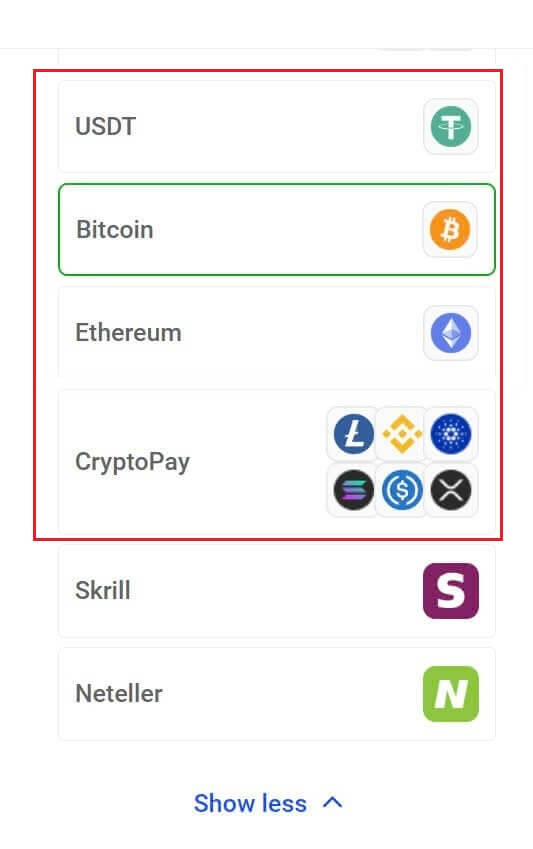 Come depositare denaro su FxPro