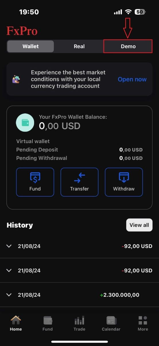Open a Demo Account on FxPro: Setup and Practice Trading